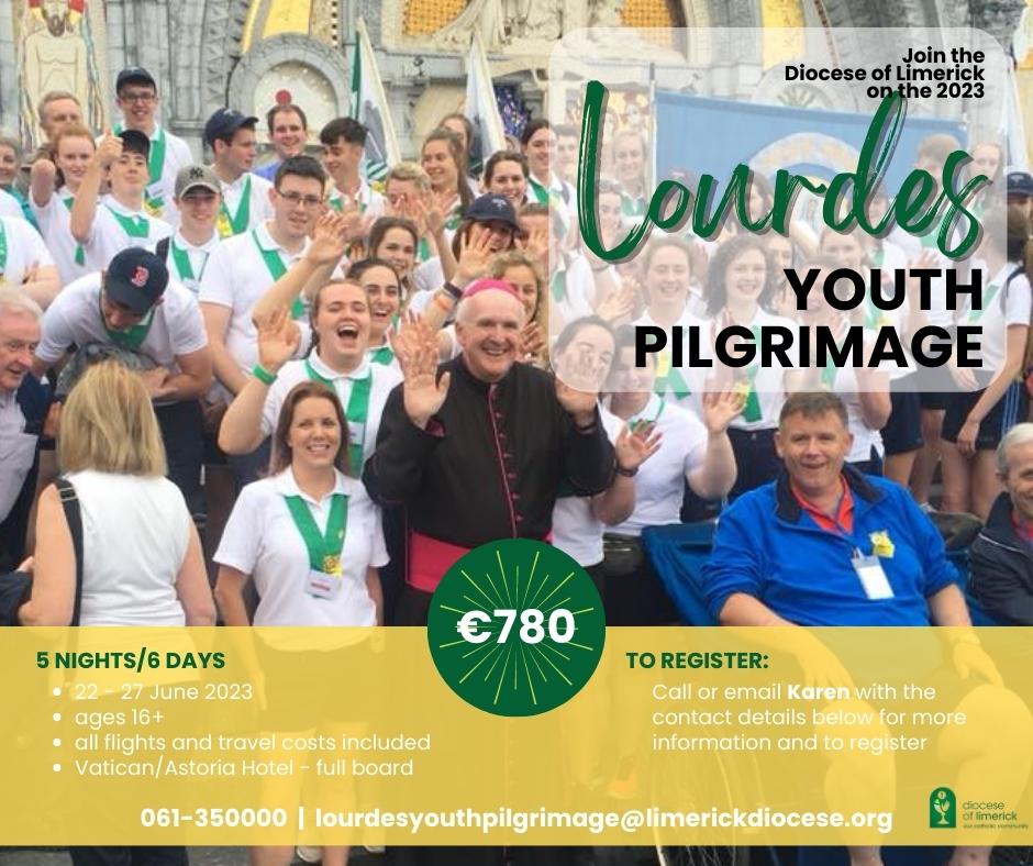 Lourdes Youth Pilgrimage 2023 Limerick Diocese